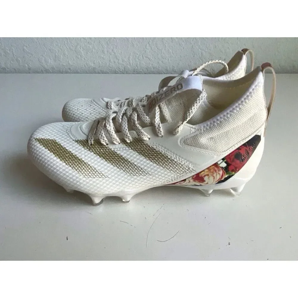 Adidas Adizero Chaos Speed Coronation Gold Metallic Cleats IG5907 Men 8‎ Women 9